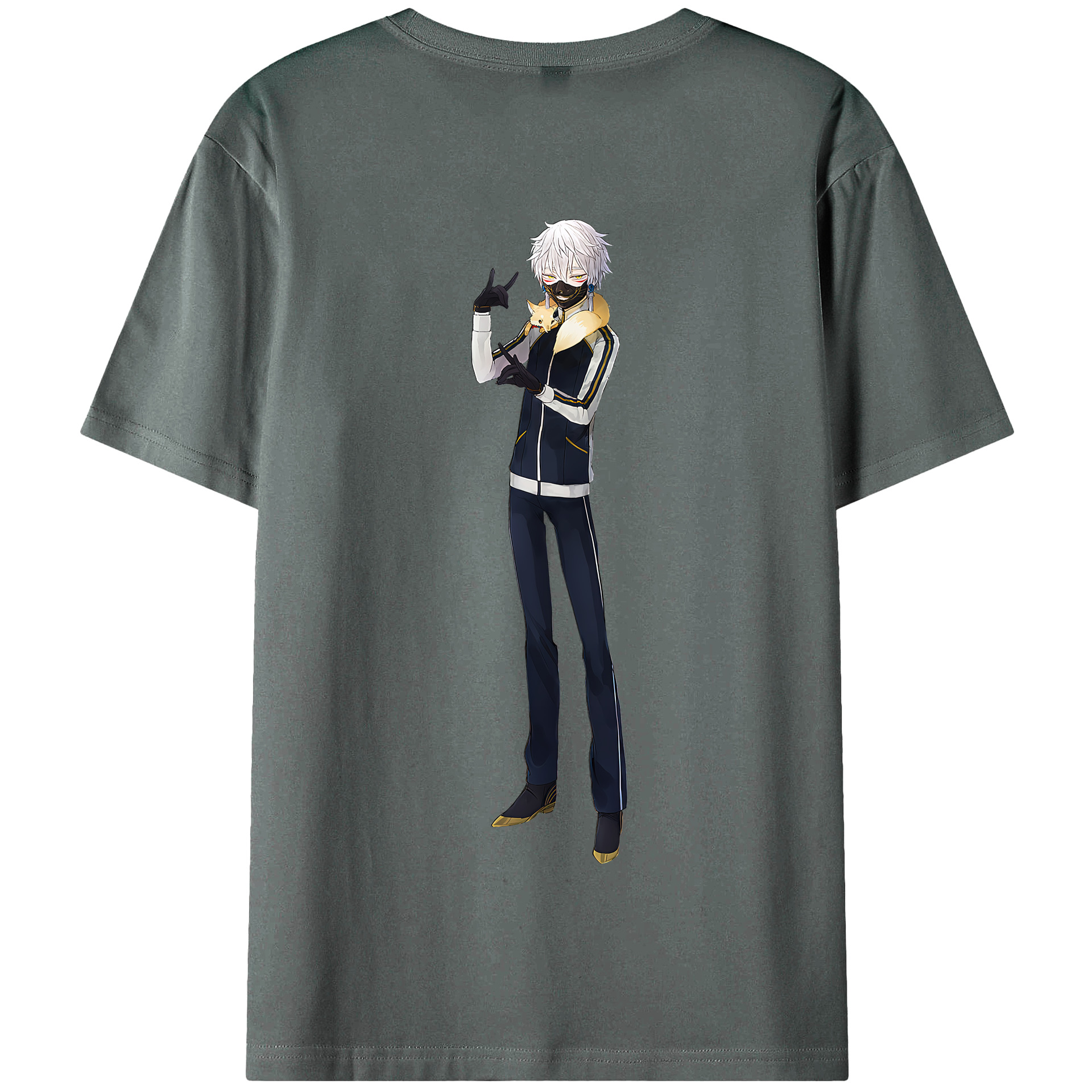 （画像用） 刀剣乱舞 Touken Ranbu 綿100％半袖Tシャツ（背面プリント）